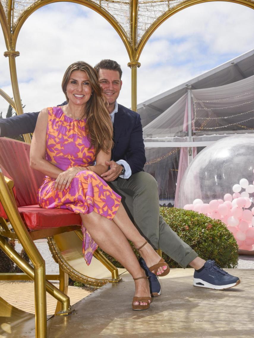 Manu Tenorio y Silvia Casas en Sevilla.