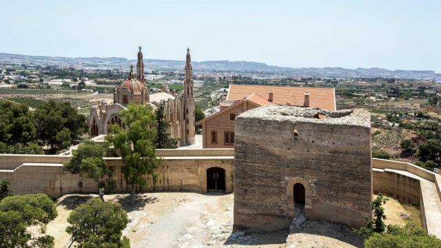 Novelda vista desde el castillo de La Mola.