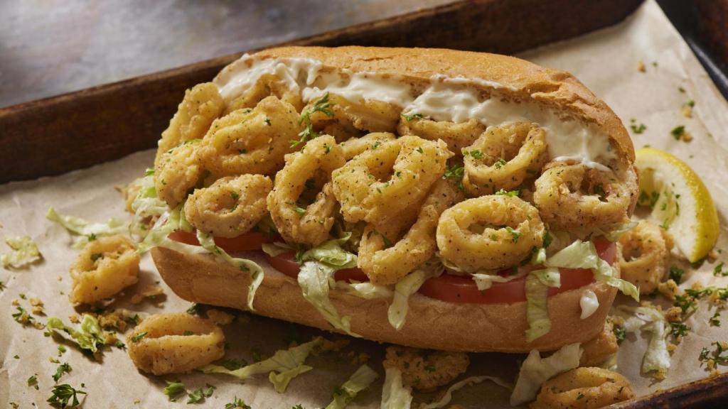 Un bocadillo de calamares