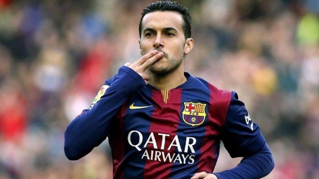 Pedro Rodríguez, en su etapa en el Barça.