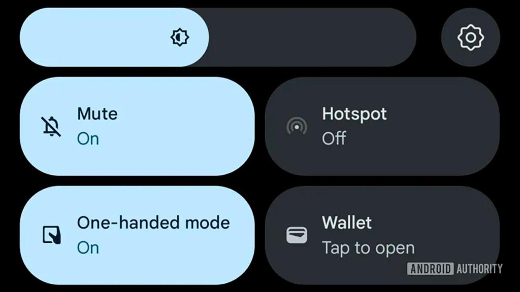 Google Wallet en los ajustes rápidos de Android