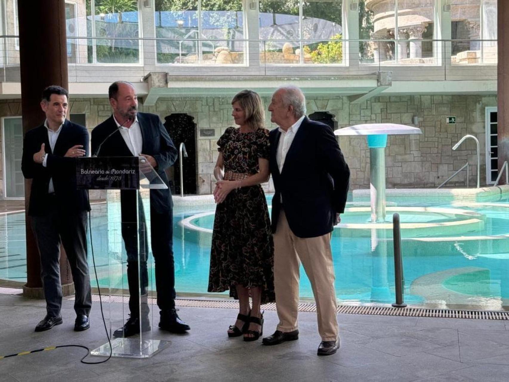 Balneario de Mondariz reabre el Palacio del Agua tras varios meses de  reforma