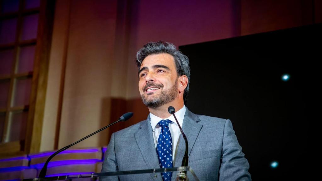 Diego Calvo, en la fiesta de aniversario de Quincemil