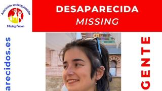 El cartel de desaparecida de la arqueóloga catalana Úrsula Cortés.