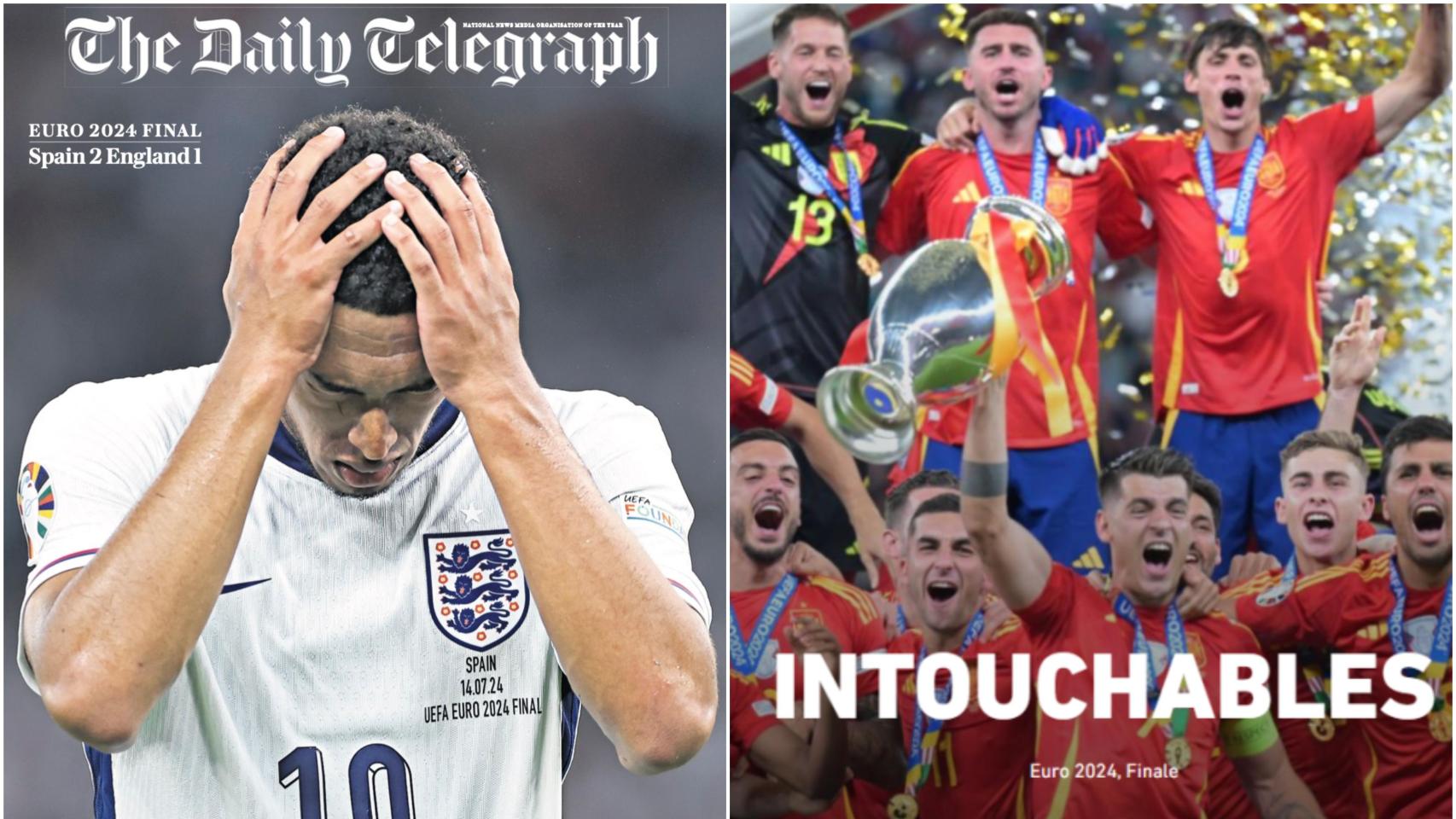 Portadas prensa internacional.