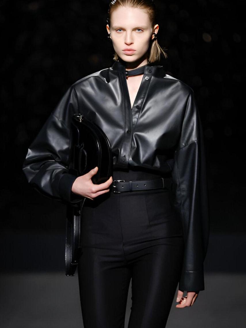 Silueta del desfile de Hermès.