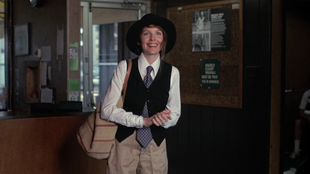 Diane Keaton en la película Annie Hall.