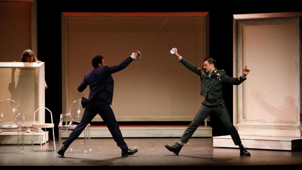 Una escena de la obra. Foto: Pedro Gato