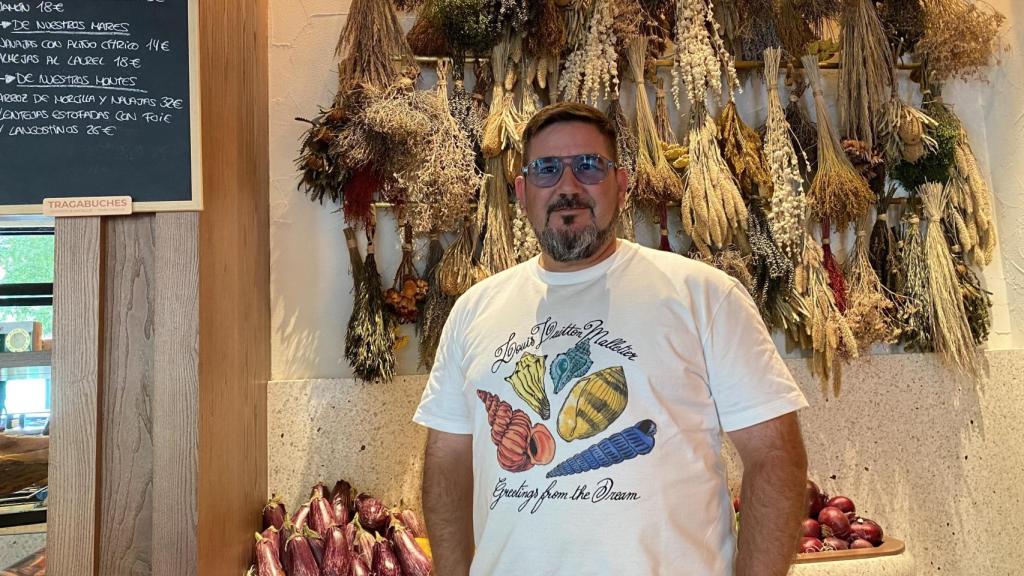 El reconocido chef  español en Tragabuches Madrid Dani García.