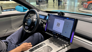 Interior del Xiaomi SU7