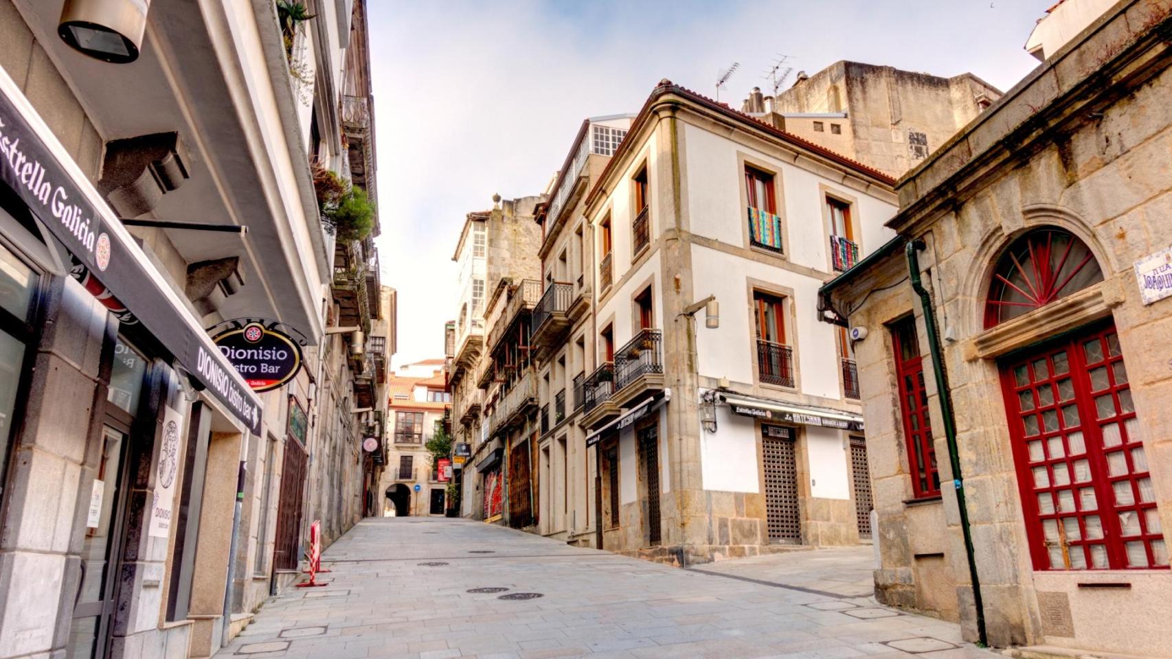 Casco Vello de Vigo.