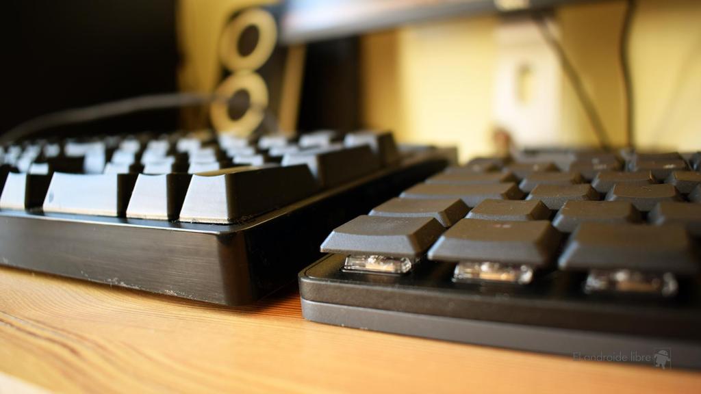 Logitech G515 comparado al tecladoLogitech G610