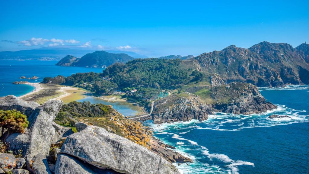 Imagen de las Islas Cies.
