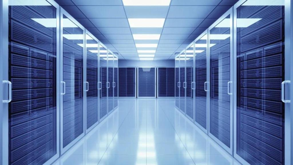 Imagen de un centro de datos.
