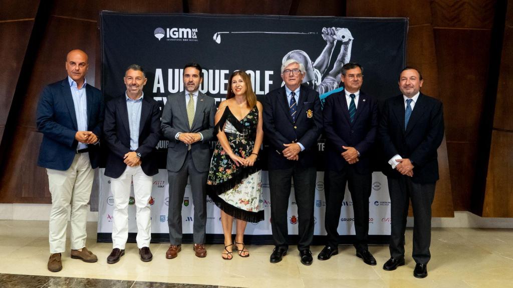 Un momento de la presentación de la Feria Internacional Golf Expo 2025