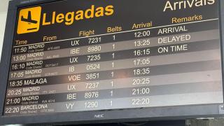 El aeropuerto de A Coruña registró hasta agosto 851.830 pasajeros, un 4,3% más que en 2024