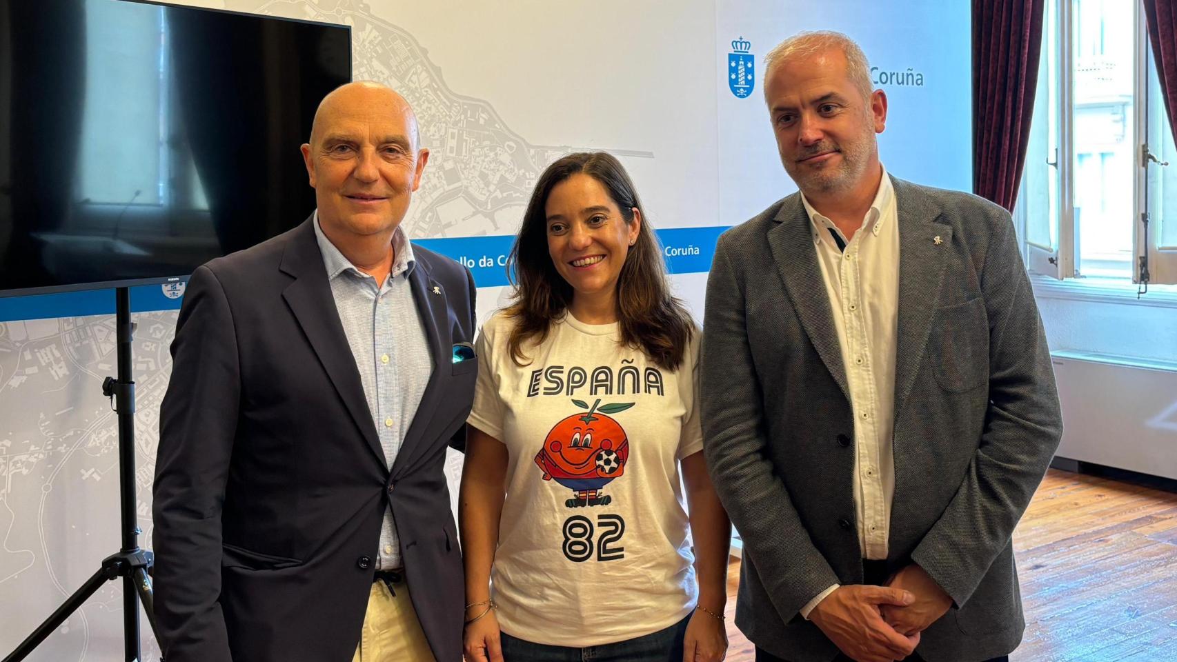 Acto de presentación de A Coruña como sede del Mundial 2030