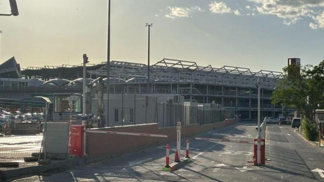 El megaparking privado de Atocha.