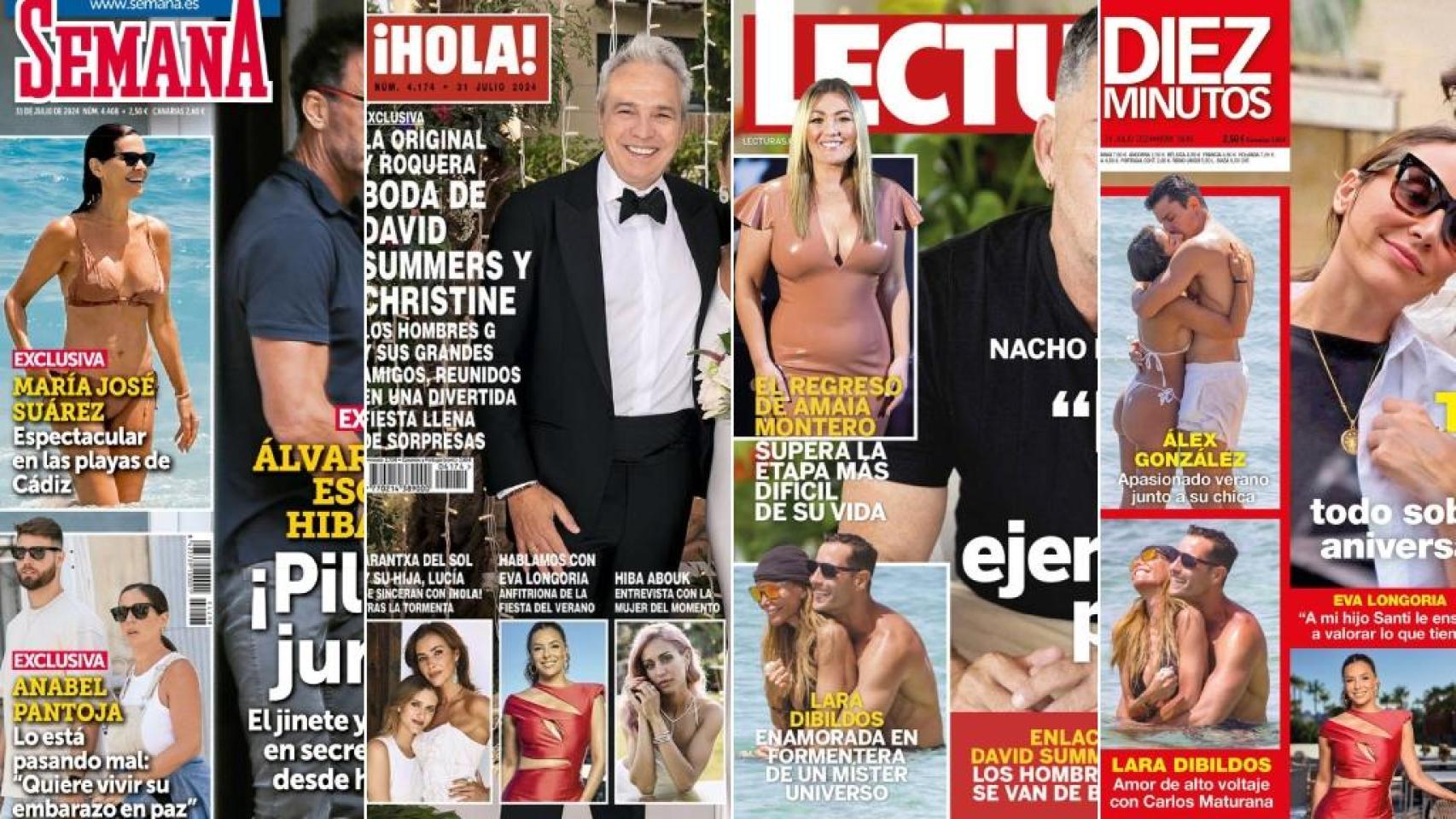 Portadas de revistas.