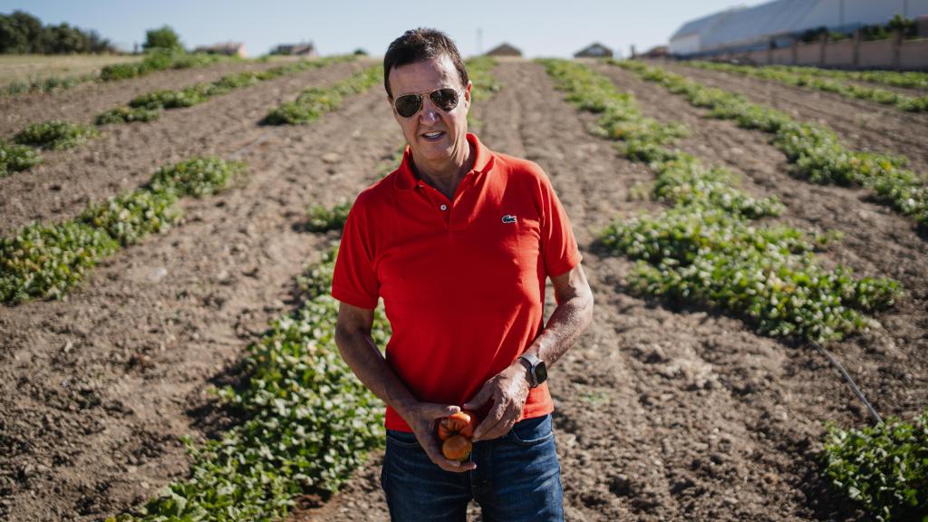 La huerta de José Ramón de la Morena.