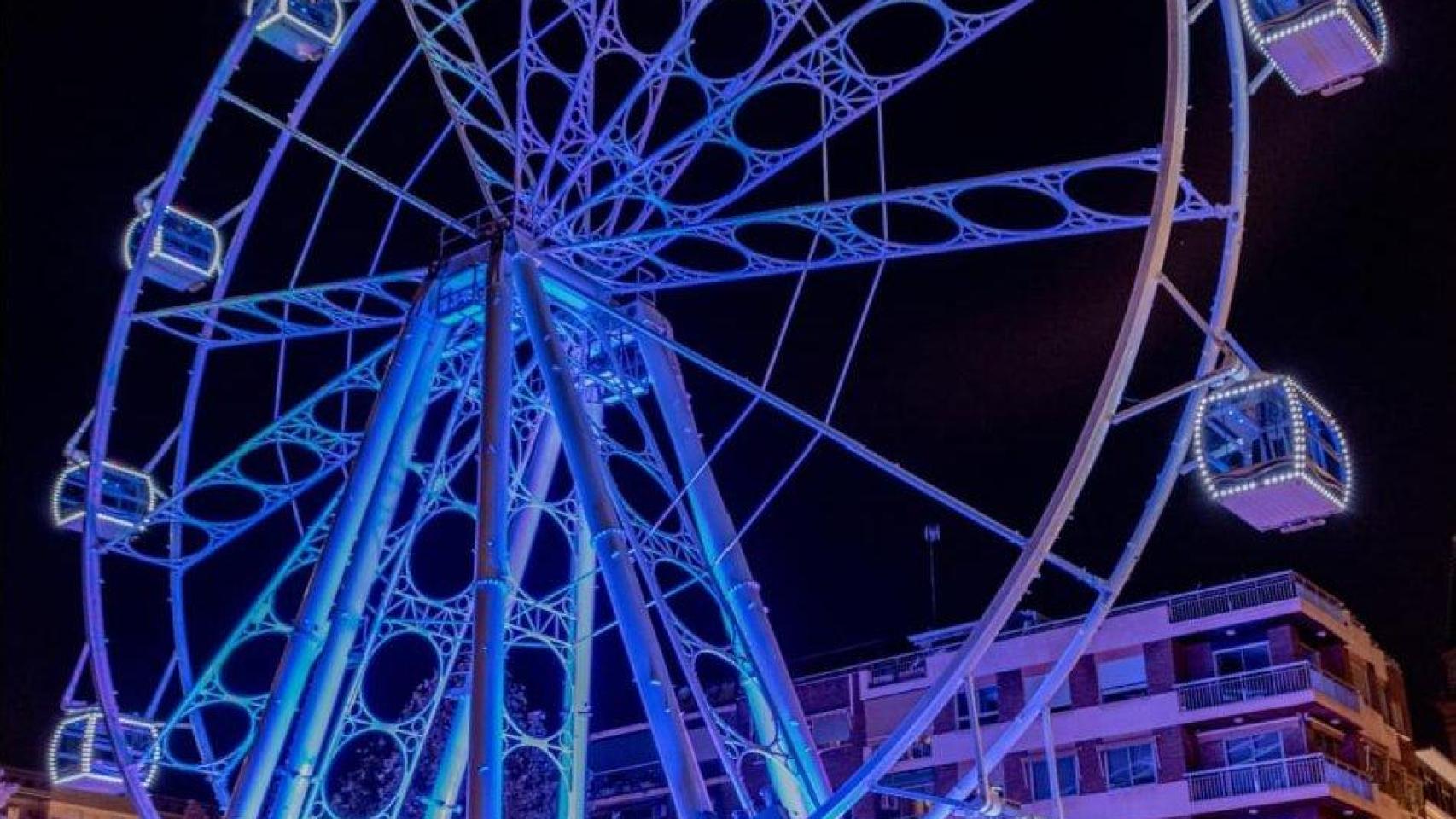 Nueva noria en Estepona.