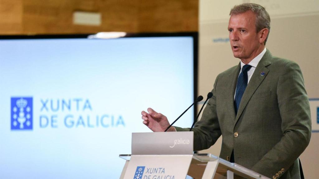 El presidente de la Xunta, Alfonso Rueda.