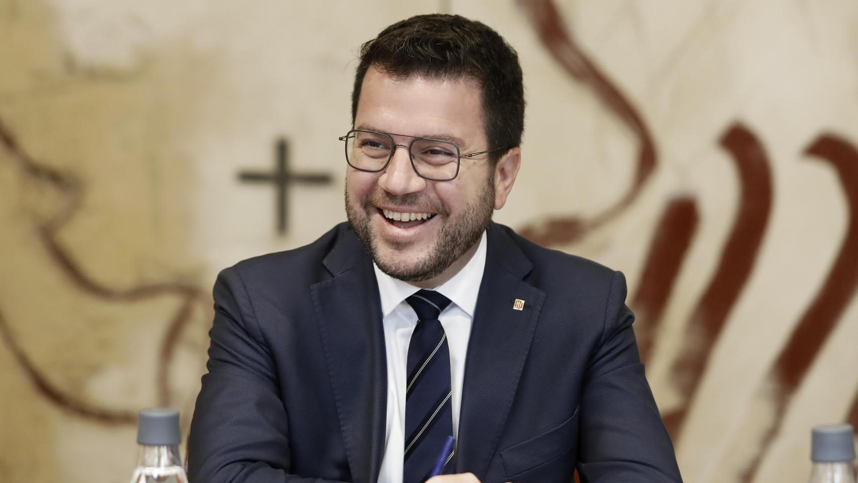 El presidente de la Generalitat en funciones, Pere Aragonès.