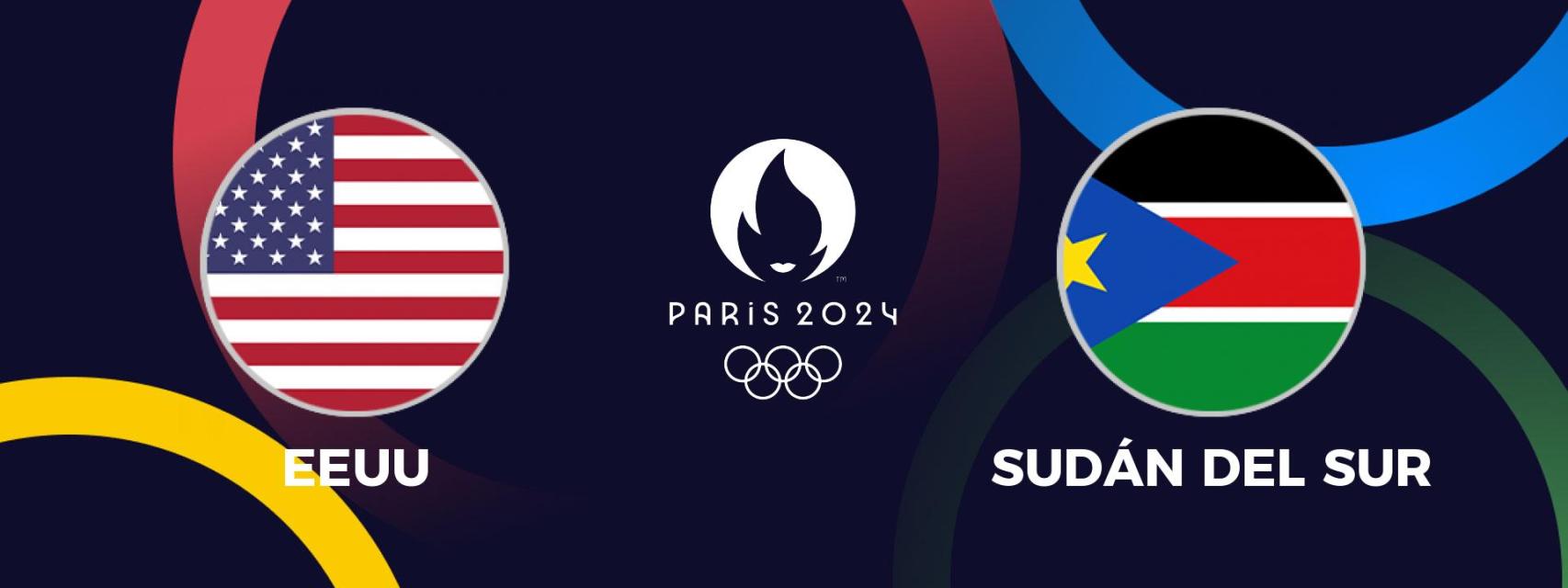 EEUU - Sudán del Sur, baloncesto masculino en los JJOO en directo