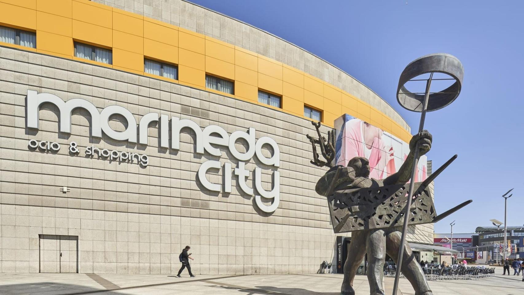 Imagen de la fachada exterior de Marineda City.