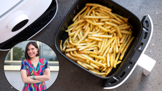 Boticaria García advierte sobre los peligros de freír patatas en la airfrayer.