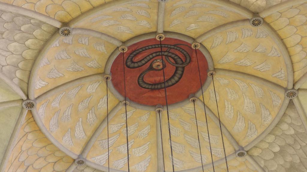 'La serpiente' de Hugo Simberg. Foto: Wikipedia.