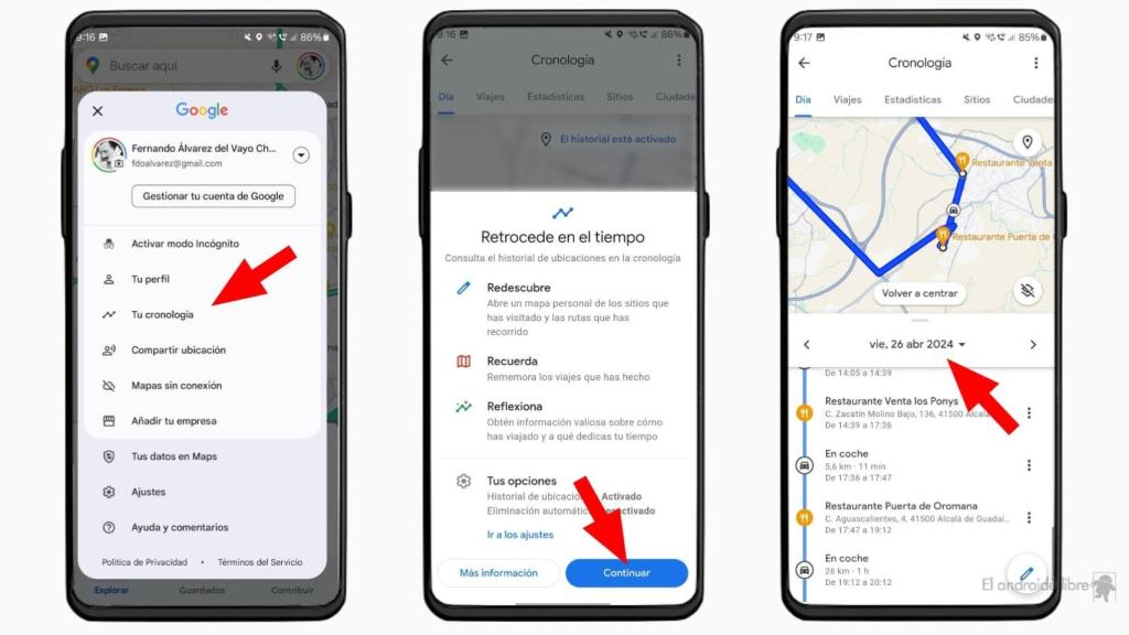 Localización en Google Maps