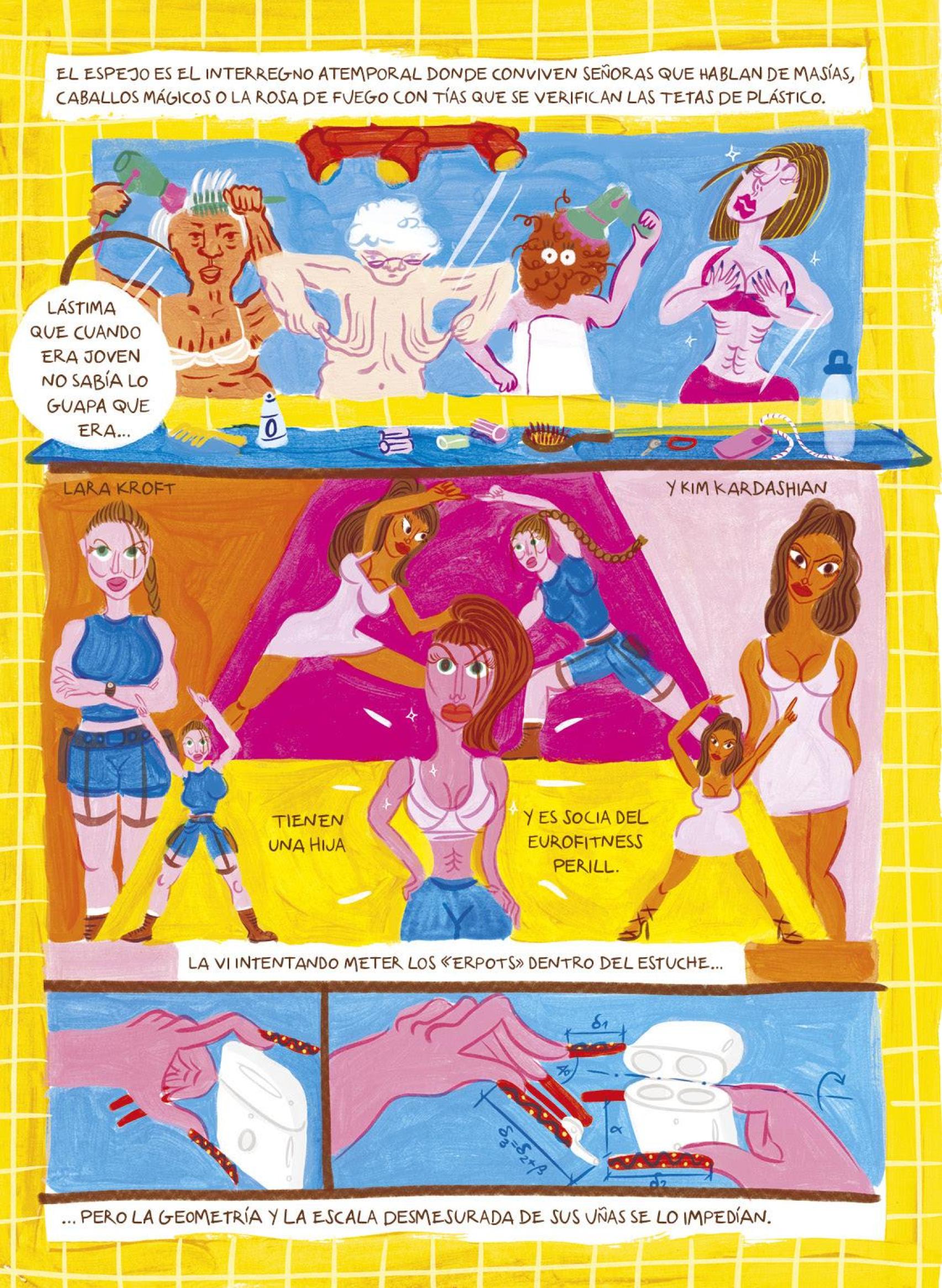 Viñeta de 'Aguagim', de Marina Sáez (Garbuix Books)