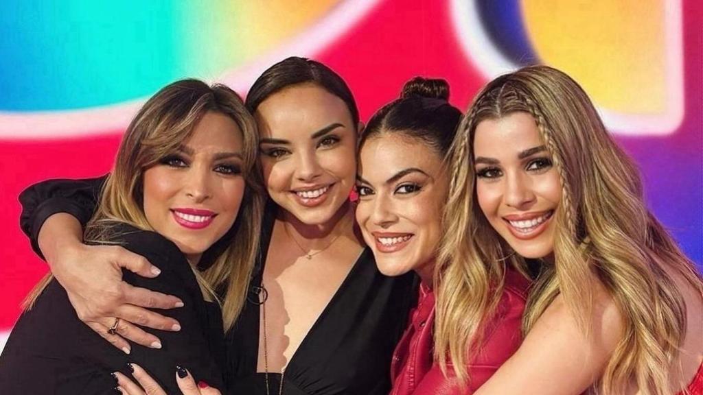 Gisela, Chenoa, Geno Machado y Natalia, de la primera Operación Triunfo