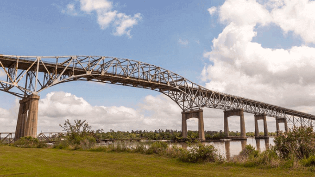Puente Calcasieu situado en la I-10.