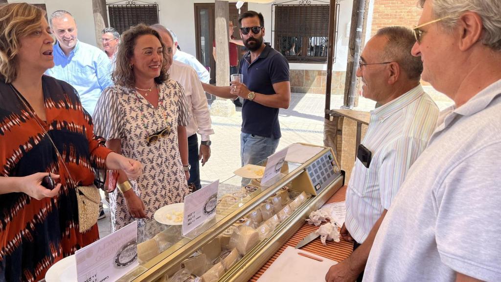 María González Corral, en la jornada gastronómica de Sotobañado y Priorato