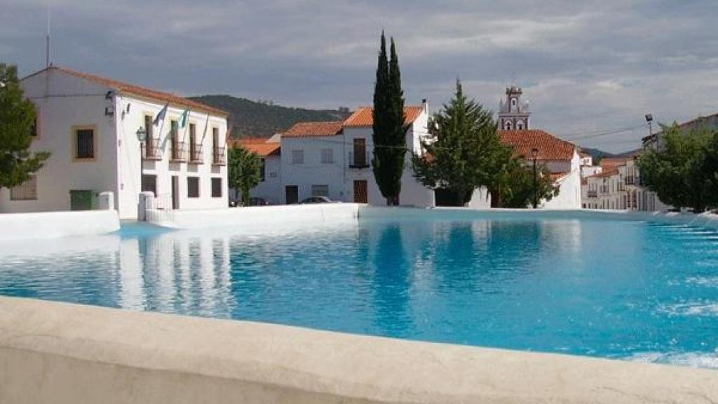 Vista de La Laguna, en Cañaveral de León.