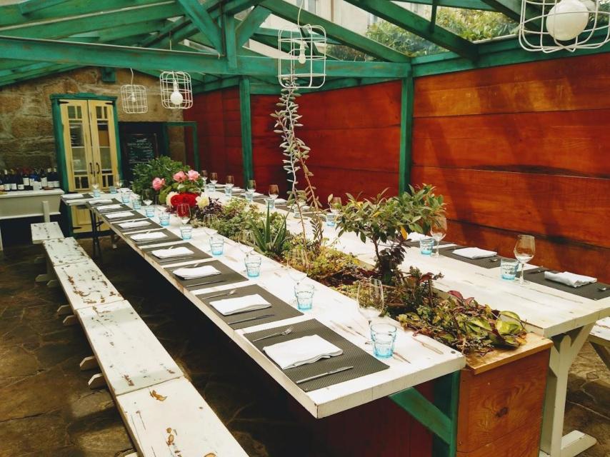 A Horta d'Obradoiro.