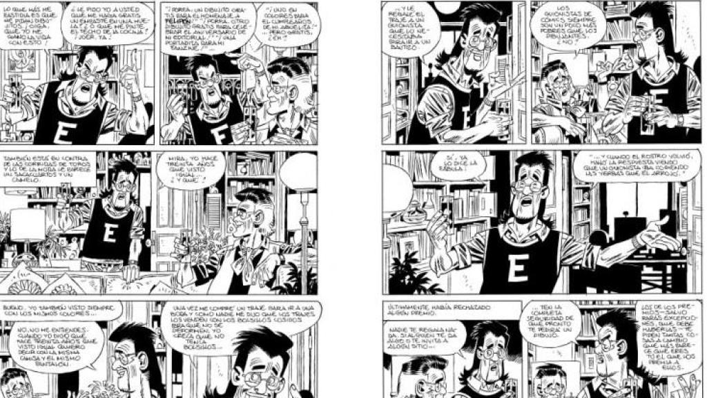 Viñetas de 'El discriminador' de Carlos Giménez.