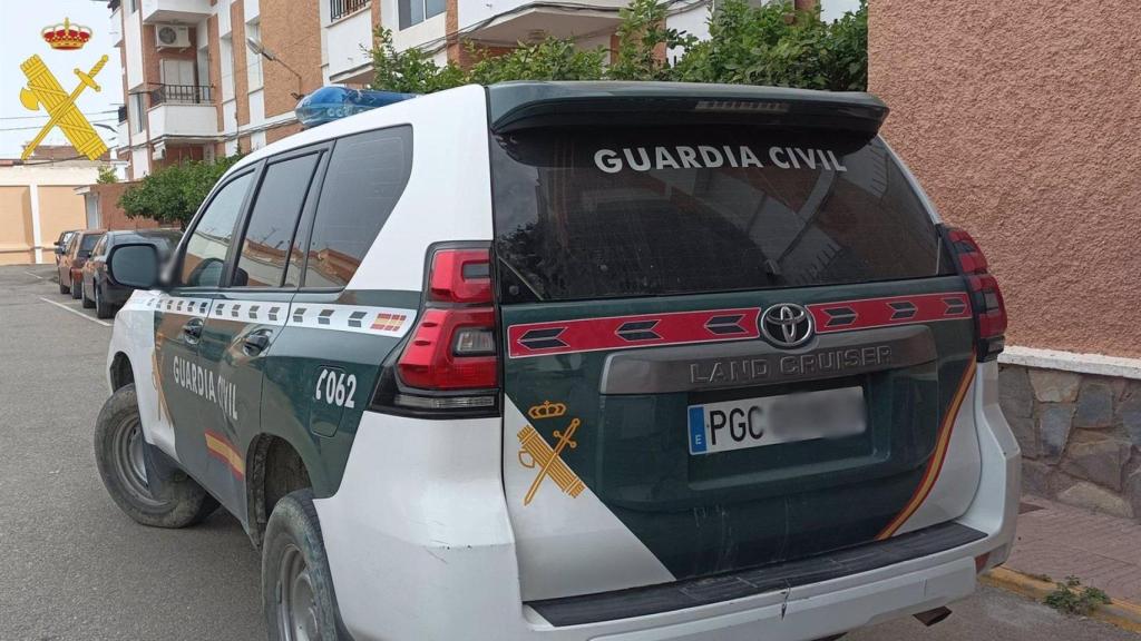 Un coche de la Guardia Civil de Almería.