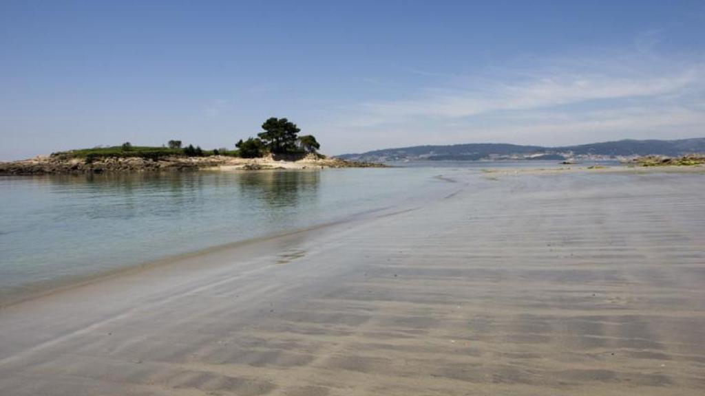 Playa de Pontevedra.