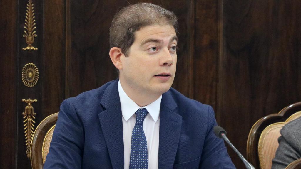 José Luis Arcángel, portavoz de Vox en la Diputación de Gudalajara.