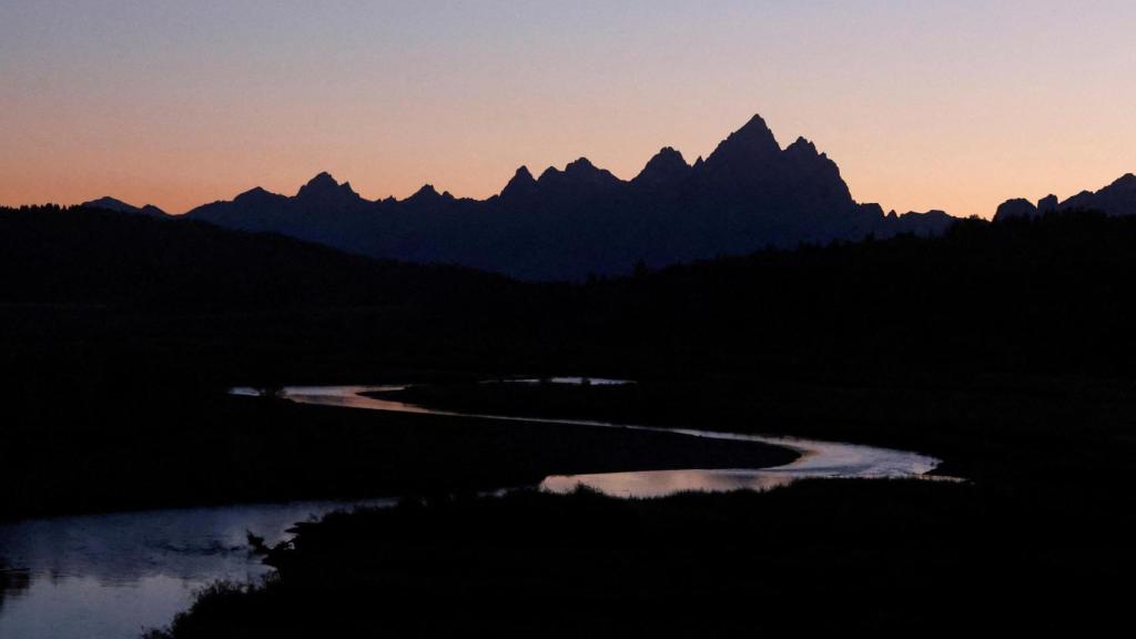Vista de Jackson Hole, un valle en el Parque Nacional de Grand Teton.