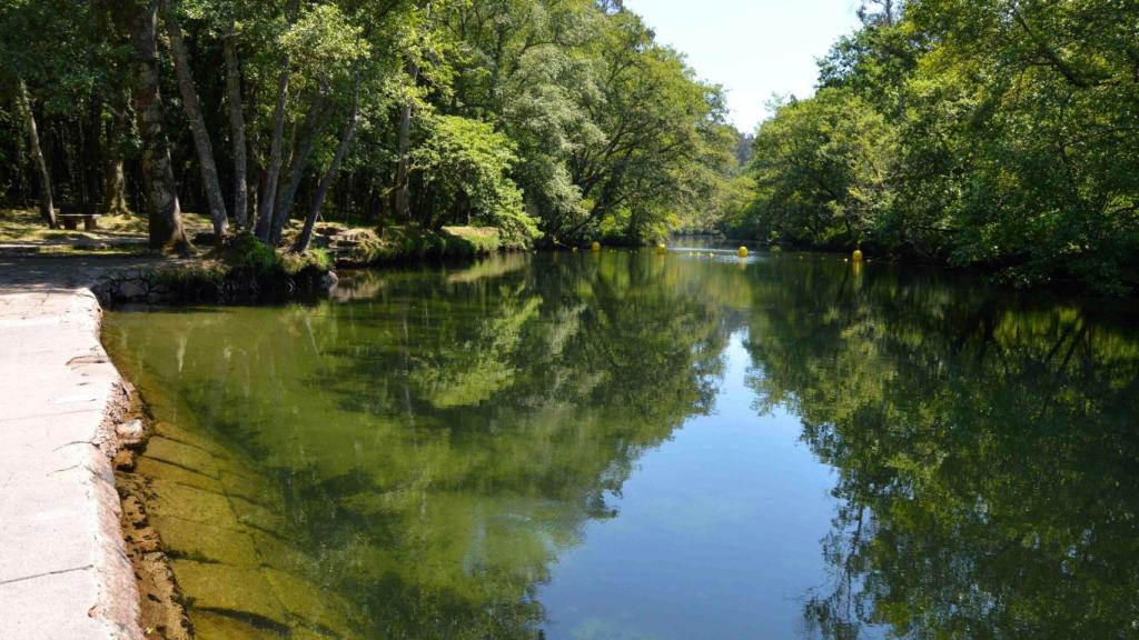 Playa fluvial de A Calzada