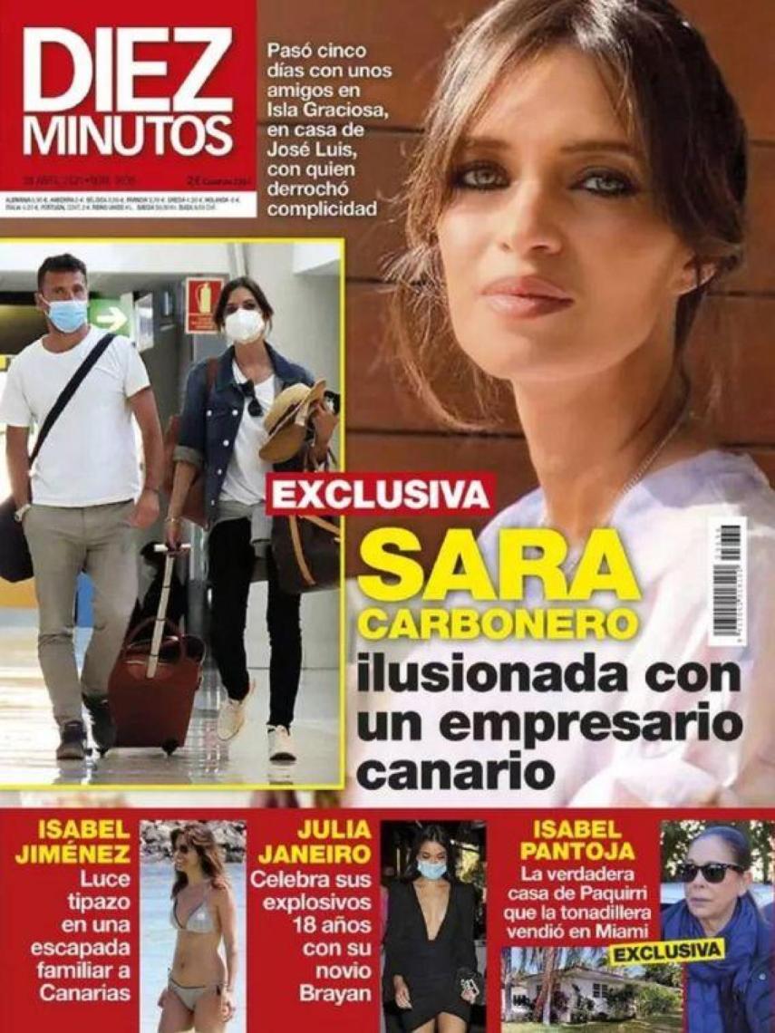 La portada que protagonizaron Sara y José Luis en 2021.