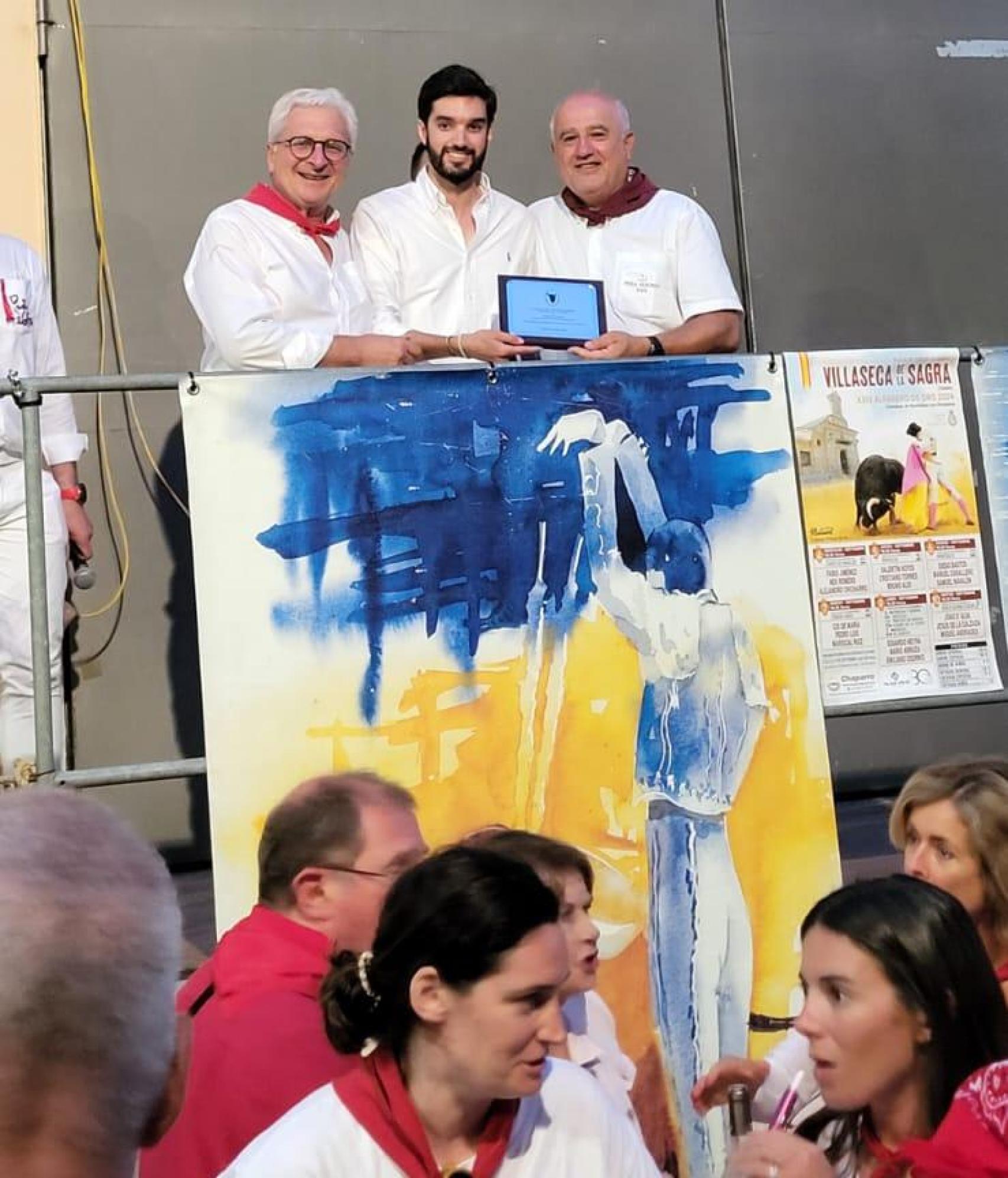 Presentación del Certamen Alfarero de Oro de Villaseca de la Sagra en Francia.