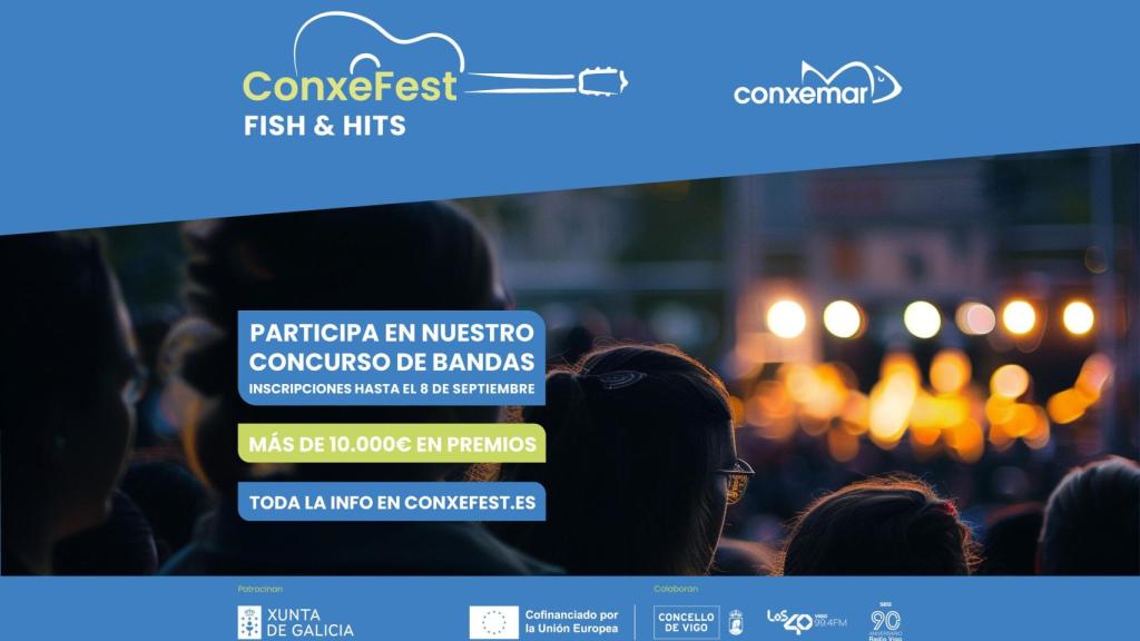 Cartel del ConxeFest Fish and Hits.
