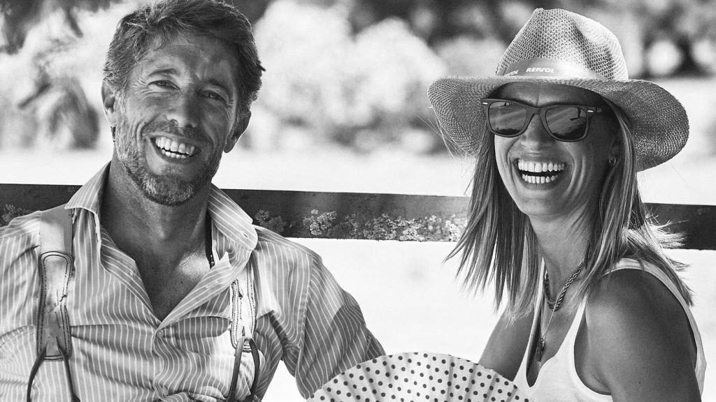 Manuel Escribano junto a Laura Sánchez, en una fotografía reciente.