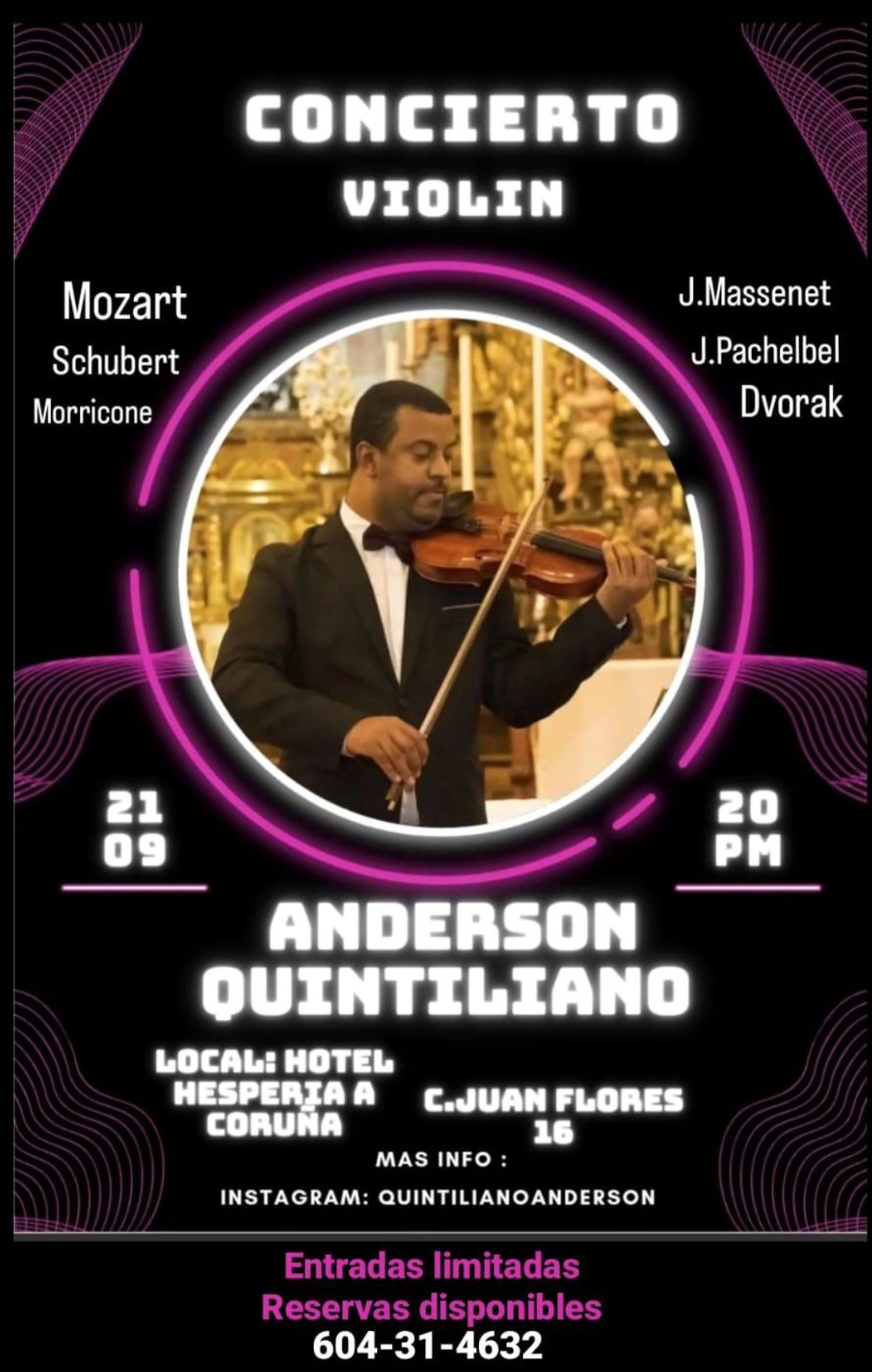 Cartel del concierto