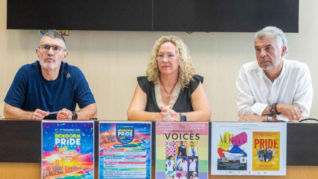 La presentación de la Semana Pride de Benidorm.